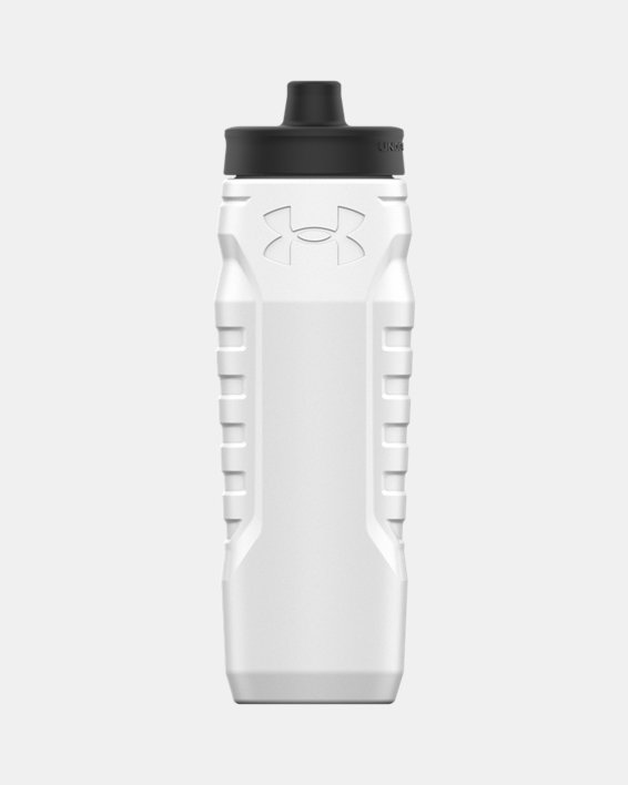 UA Sideline Squeeze 32 oz. Water Bottle, White, pdpMainDesktop image number 0